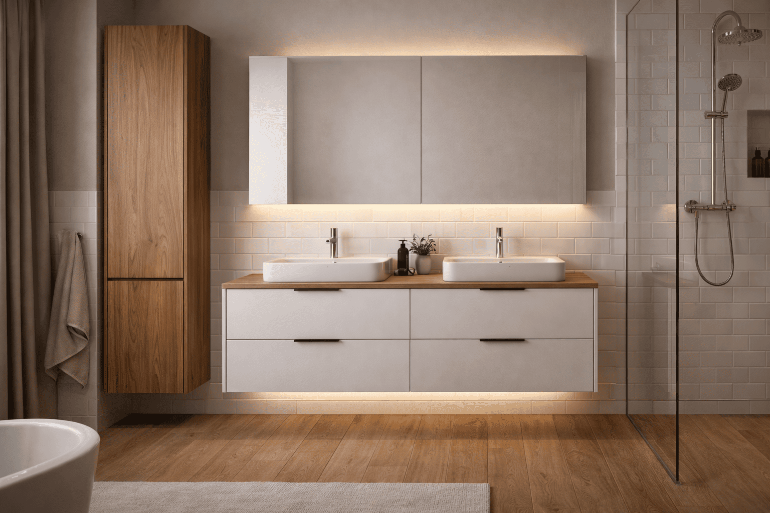 Мебель в ванную под заказ Ярославль